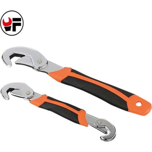 2pcs Multi-function Adjustable Wrench Universal Wrench A Set Of Keys Hand Tools multitool spanners set Random Color D2001