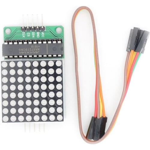 Display Module MAX7219 Dot Matrix Module Control Board MCU Module