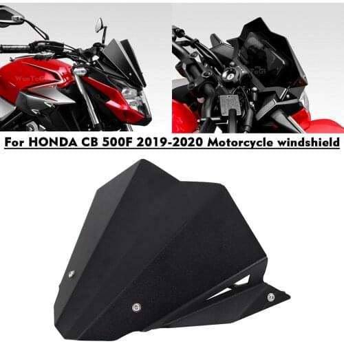 Motorcycle Fairing Deflector Windshield Front Windshield Cover Windshield Deflector For HONDA CB 500F CB500F 2019 2020