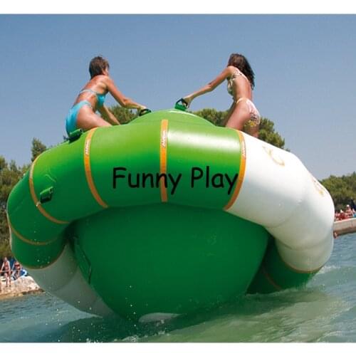 Inflatable gyro game playing inflatable summer water park used for Adult Inflatable Sports Game and water park equipment