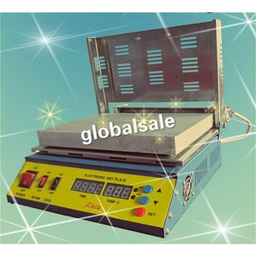PUHUI T-946 Microcomputer control Heating Plate Hot Plate PCB Preheater Preheating 180mmX240mm 800W