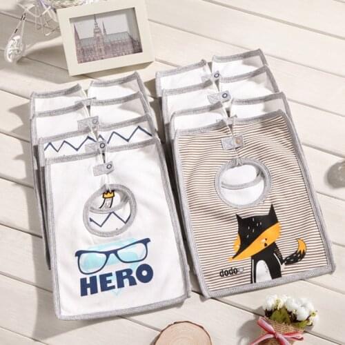 Burp Cloths Newborn Accessories Baby Bibs Burp Cloths Cotton Infant Waterproof Feeding Bib Scarf Baberos Bebe Impermeables