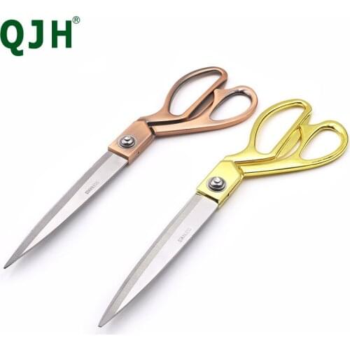 Stainless Steel Tailor Scissors Scissors Cut Crafts Cut Fabric Paper-Cut Professional Sewing Scissors DIY Sewing Scissors Tool