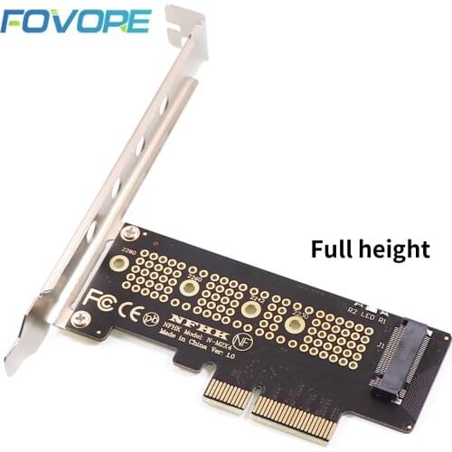 Add On Card NVME Adapter Card M.2 To PCI-E 3.0X4 High Speed Computer Expansion Card M2 NGFF M Key SSD Conversion Card