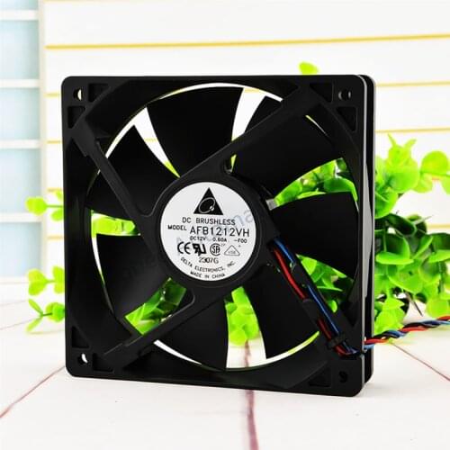 Delta AFB1212VH 12025 12V 0.6A Cooling Fan Industrial Fan