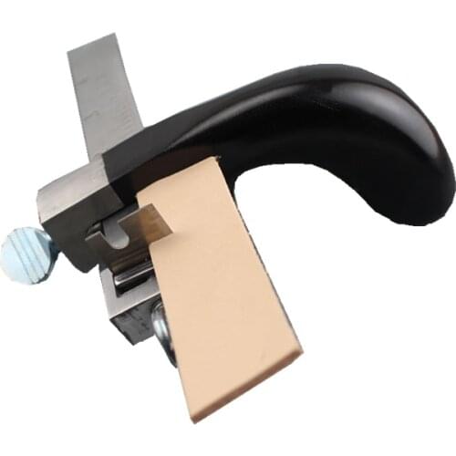 DIY Hand-Sewn Leather Art Leather Strip Belt Cutter Aluminum Handle&Stainless Steel Blade Split Machine Tool