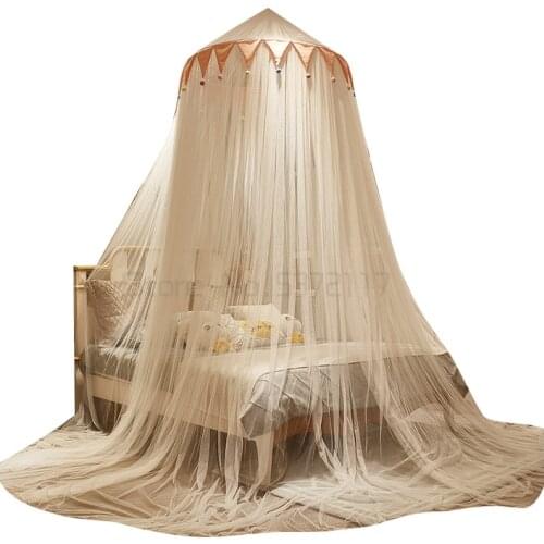 Princess mosquito net household ceiling type mosquito net without easy to remove and wash, folding floor type mosquito net