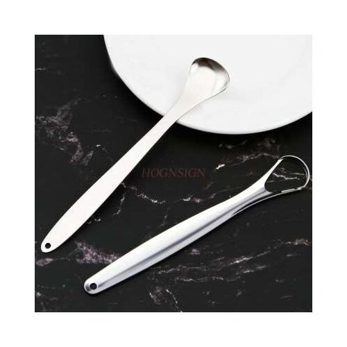Tongue Cleaner Stainless Steel Brush Tongue Scraper To Tongue Adult Remove Bad Breath Tongue Scraper Sale