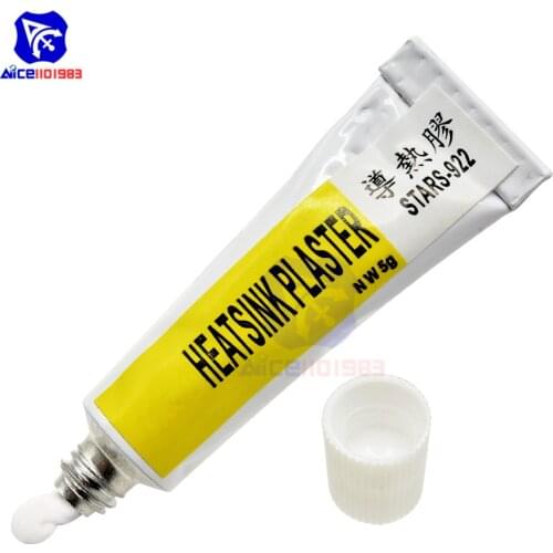 Diymore 5PCS/Lot Star-922 Silicone Grease for CPU GPU IC Thermal Viscous Adhesive Compound Glue Cooling Paste