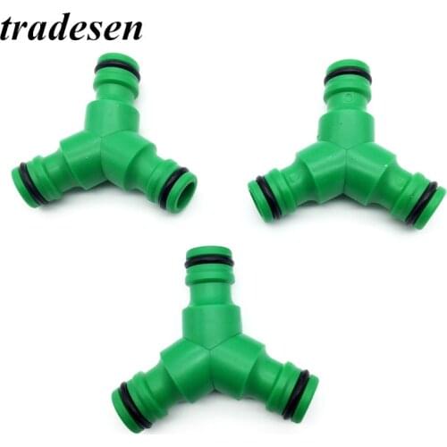 2Pcs Y-type 16mm Hose Multiple Interfaces Agricultural Landscape Irrigation Systems Industrial Compressed Air Pipe Fittings