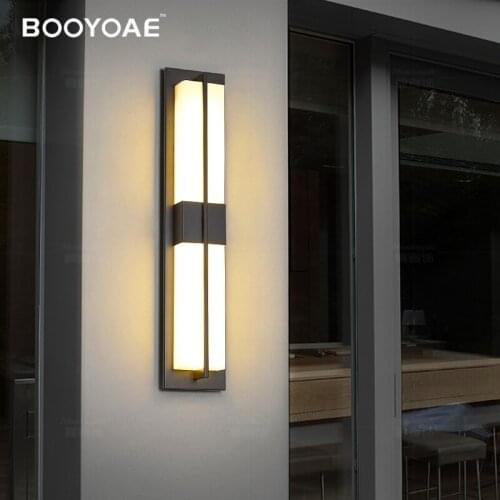 Led Outdoor Wall Lighting IP65 Waterproof 110V 220V Exterior wall Porch Balcony Stainless steel Garden Terrace courtyard Lamp