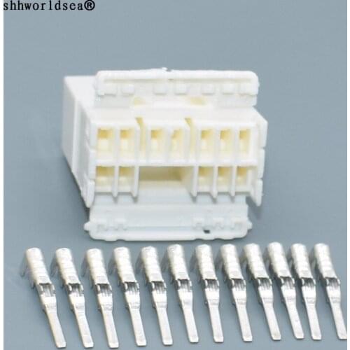 Worldgolden 12pin 1.8mm auto plastic cable housing plug wire harness Elevator Accessories connector 173851-1