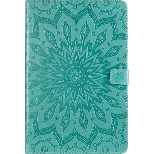 Sun Embossed PU Leather For Samsung Galaxy Tab S4 Case SM-T830 T835 10.5" Smart Sleep Wake Up Tablet Shell Stand Cover Funda+pen