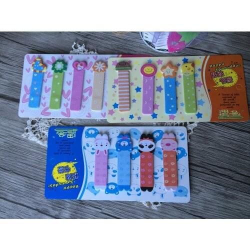 1pack/Lot Happy Every Day Love Clover Kawaii And Cute Beautiful Snowflake Paste Bookmark Notes