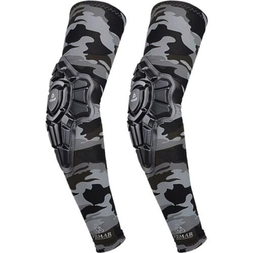 Camouflage Motorcycle Hand Sleeve Protector Pads Motorbike Soft Elbow Pads Motocross Moto Racing Elbow Guard Protection Gear Kit