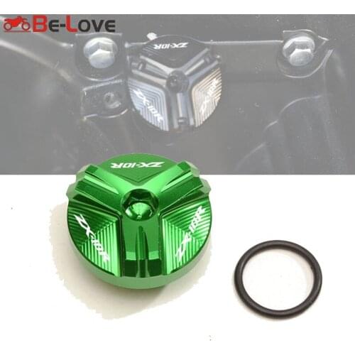 Motorcycle CNC Engine Oil Cap Bolt Screw Filler Cover For KAWASAKI ZX10R ZX10RR 2016-2018 2019 2020 2021 ZX 10R/10RR ZX 10 R/RR
