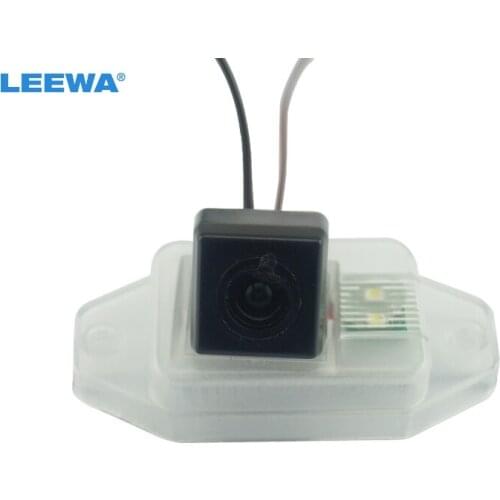 LEEWA HD Car Backup Rear View Camera With LED Light For Toyota Prado 2009 Parking Reverse Camera #CA1869