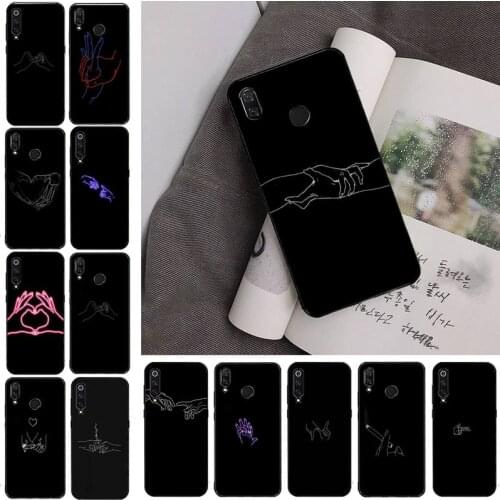 Minimalist style series lines hand Phone Case For Redmi note 8Pro 8T 9 Redmi note 6pro 7 7A 6 6A 8 5plus note 9 pro case