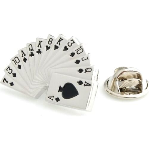 YHLP-854 Fashion Novelty US Dollar,American Flag,Playing Card,Republican Party Lapel Pins, Badges