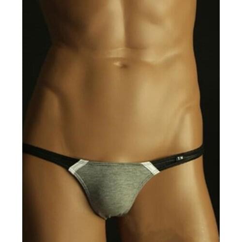 Mens bikini thongs men sexy cotton thong gay man underwear male high quality thong men T-back thongs