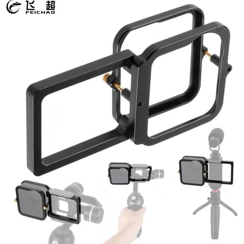 Switch Action Camera to Gimbal Adapter for DJI Osmo Mobile 4 OM4 Zhiyun Moza Handheld Stabilizer Mount Plate for GoPro MAX 360