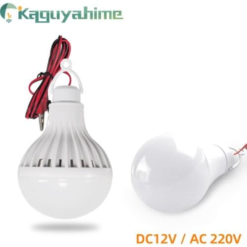 Kaguyhime DC 12V LED Camping Fishing Emergency Portable Ring Hang Light Lamp Clip LED Bulb 3W 7W 9W 12W 15W For Outdoor Lampada