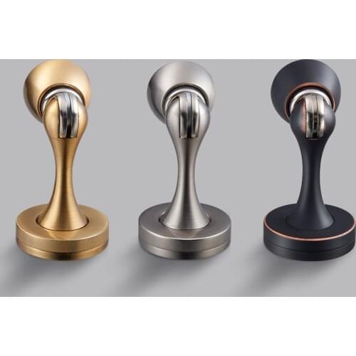 High Quality Black Magnetic Door Stop Door Holder Magnet Door Protector Wall Protector