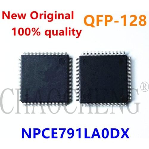 5 peça) 100% new NPCE791LA0DX NPCE791LAODX QFP-128 Chipset