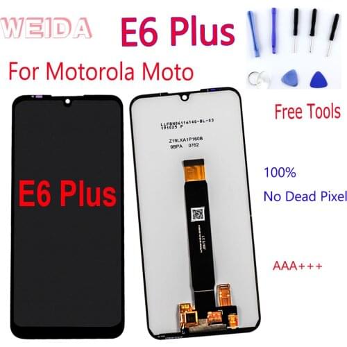 AAA+ LCD For 6.1” Motorola Moto E6 Plus LCD Display Touch Screen Digiziter Assembly For moto E6 Plus PAGA0004 Replacement LCD