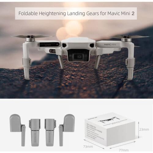Shock-Absorption Landing Gear Foldable Extension Legs Protective Support for DJI Mavic Mini 1/Min 2 Drone