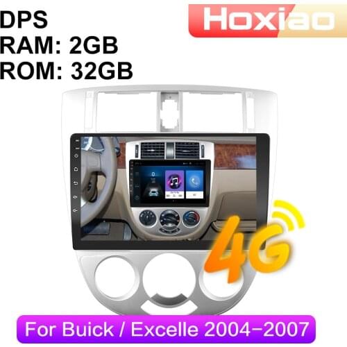 4G Android 8.1 Car Radio Multimedia Video Player For Buick Excelle 2004 2005 2006 2007 WiFi RAM 2G ROM 32G Navigation GPS 2 Din