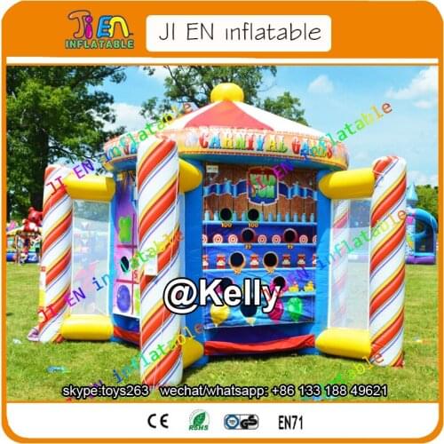 Free air shipping commercial inflatable carnival games for sale, party rental inflatable sport games, kids inflatable attraction