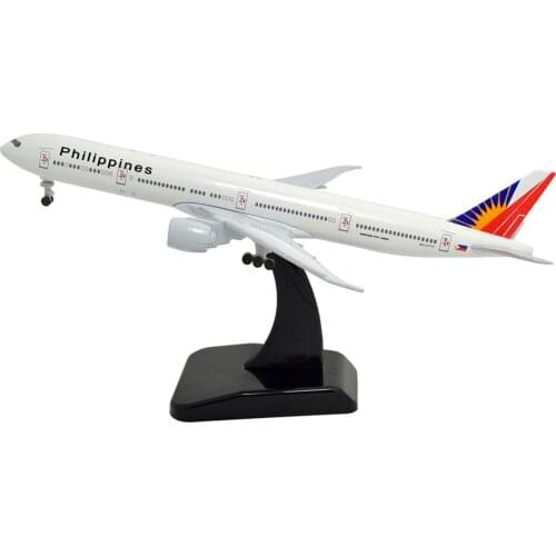 TANG DYNASTY(TM) 1:400 Standard Edition Boeing B777 Philippine Airlines Metal Airplane Model Plane Toy Plane Model