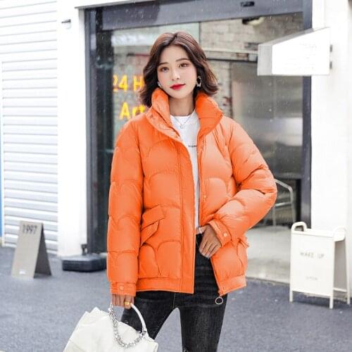 EHQAXIN Women's Leather Down Jackets