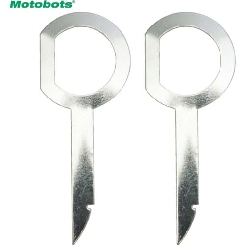 MOTOBOS 1Pair Car Stereo CD DVD Head Unit Audio Key Removal Tools Host Disassembly Removal Repair Tools #2870