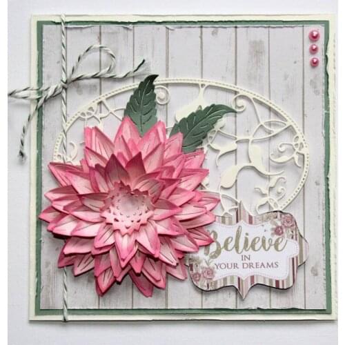 JMCRAFT 2021Beautiful Flowers And Leaves#1 Metal Cutting Dies DIY Scrapbook Handmade Paper Craft Metal Steel Template Dies