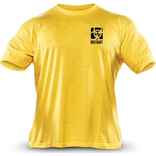 2020 New T-shirt Men Cotton Printed T-shirt Gyms Fitness Workout Run Sports T-shirt Black Casual Fashion Short Sleeve Summer Top