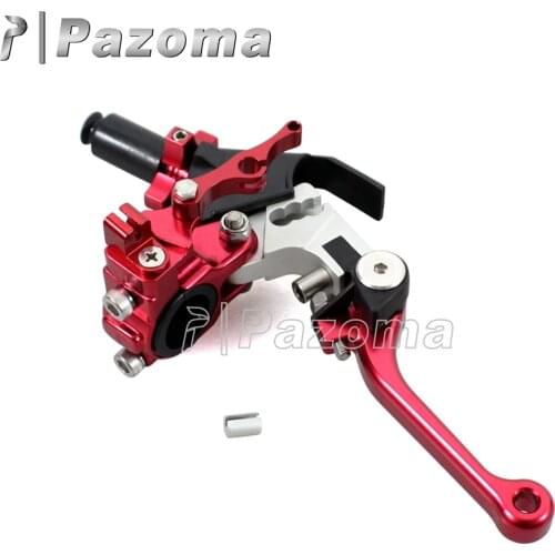 Motocross CNC 7/8" Foldable Adjustable Clutch Lever Enduro MX Folding Clutch Levers for Honda CR125 CR250 CRF250R CRF450R