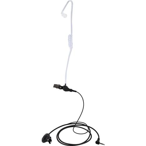 Fbi Acoustic Tube Earpiece Headset Mic For Yaesu Vertex Vx-3R Vx-5R Vx-8Gr Vx2R