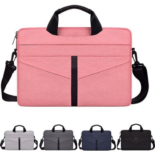 Laptop Bag 13.3 14 15.6 Inch Notebook Case Handbag for Macbook Air Pro HP Acer Xiaomi Lenovo Computer Shoulder bag Briefcase Bag