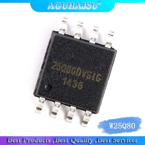 10PCS W25Q80BVSIG SOP-8 W25Q80 SOP W25Q80BVSSIG SOP8 SMD 25Q80BVSIG