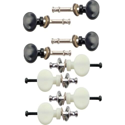 4 PCS Friction Type Ukulele Strings Tuning Pegs Pin Machines Tuners for Ukulele 4 String Guitar