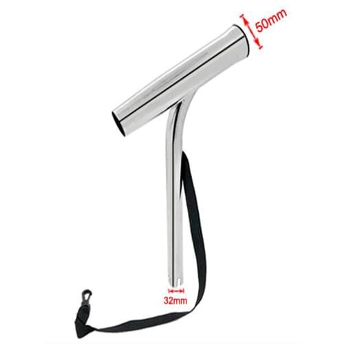BSET MATEL Highly Mirror Polished SS316 Outrigger Fishing Rod Holder Pole Bracket Support For Marine Boat Yacht Tackle