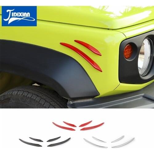 JIDIXIAN Car Front Head Whole Body Decoration Cover Stickers for Suzuki Jimny 2019 2020 2021 Exterior Accessories