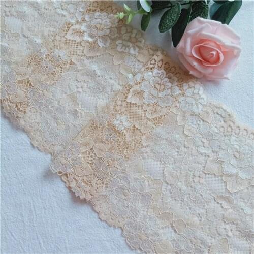 17Cm New Elastic Double-Color Sexy Lace Can Be Used For Clothing Uunderwear Decorative Crafts DIY E1083 20-5