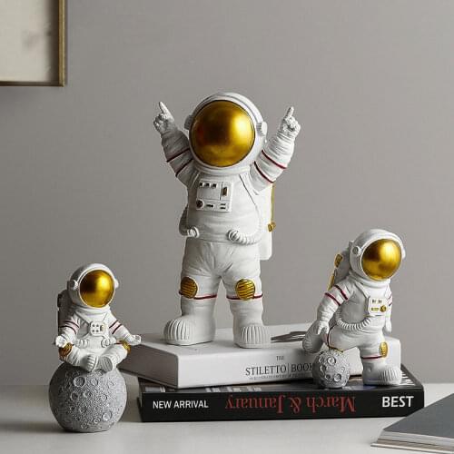 Figure Astronaut action figure Beeldje Astronaut Mini Diy Model Action Figures Speelgoed Pop Home Decor cute astronaut set