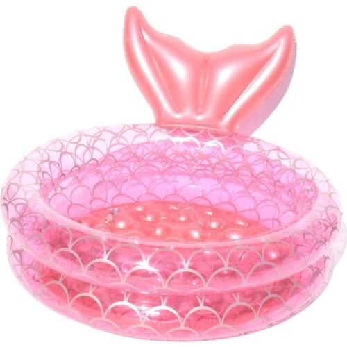 Play Inflatable Pool Blow Up Family Inflatable Swimming Pool Movable Bathtub For Outdoor Garden Backyard Summer Water Party