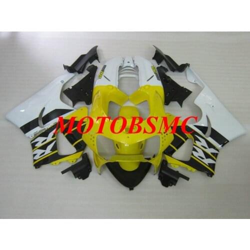 Motorcycle Fairing kit for CBR900RR 919 98 99 CBR 900 RR CBR 900RR CBR900 1998 1999 Yellow white Fairings set+gifts HR26