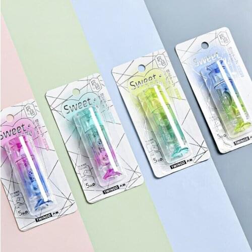1PC Gradient Color Candy Correction Tape Creative Children Gift Student Stationery School Office Supplies(ss-755)