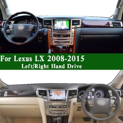 Fits Lexus LX 570 460 J2 UK URJ201 URJ202 2008 2009 2010 2011 2012 2013 2014 2015 Dashmat Dashboard Cover Pad Dash Mat Carpet